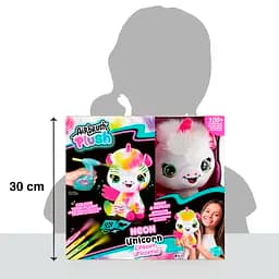 Набір для творчості Canal Toys DIY Airbrush Plush Єдиноріг неон (AIR024) - мініатюра 12