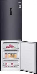 Холодильник LG GA-B459SBUM 186 см 341 л А++ Total No Frost зовнішній дисплей чорний матовий - мініатюра 4