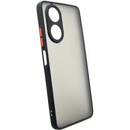 Чохол до мобільного телефона Dengos Matte OPPO A58 4G (black) (DG-TPU-MATT-132) - мініатюра 2