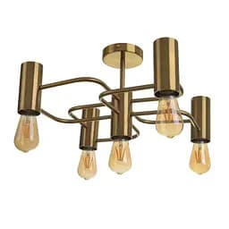 Люстра стельова Brille в спальню E27 60W SB (BL-948C/5)