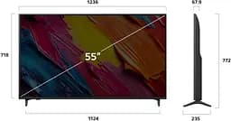 Телевізор LG 55` QNED 4K 60Hz Smart WebOS Black - мініатюра 3