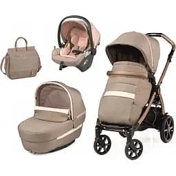 Коляска універсальна 3 в 1 Peg-Perego Book Mon Amour Lounge Rose Gold (PACK-BOOK31LG00001)
