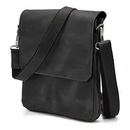 Кожаная мужская сумка через плечо TARWA 25х24х5 см sum0025354