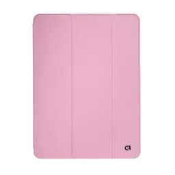Чохол-книжка для планшета Apple iPad 10.2 (2019)/10.2 (2020)/10.2 (2021), Smart Fold Pen, рожевий, 10.2 дюймів, з екошкіри + TPU, з магнітною застібкою, підставкою, тримачем під стилус, протиударний, з функцією Wake/Sleep, ArmorStandart (ARM74939)