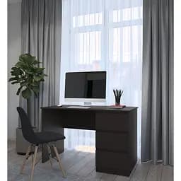 Письменный стол MebelStar Нео СК-3 120x60x75.5 см Венге темный (MBS-1221)