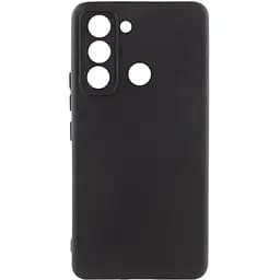 Чохол Lakshmi Silicone Cover Full Camera (AAA) для Tecno Spark 8C Чорний / Black