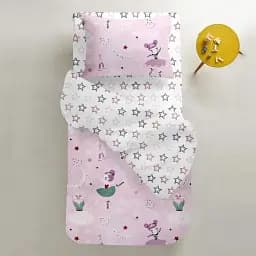 Комплект постільної білизни дитячий Cosas Ballerina 110 х 140 см (Ballerina_Rose_140) - мініатюра 5