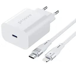 Зарядний пристрій Proove Rapid 20W (Type-C) + Кабель Type-C to Lightning white (WCRP20012102)