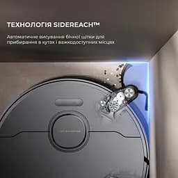 Робот-пилосос з вологим прибиранням Dreame X40 Ultra Complete Black - мініатюра 3