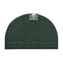 Килимок придверний Eco Fabric Луска півколо без кромки смарагд 40 х 60 см (4060-021)