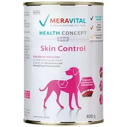 Mera Skin Control консервы для собак при дерматозах и чрезмерном выпадении шерсти 400 г