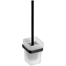 Туалетний йоржик Bemeta Nero з настінним тримачем скло 135013010, Білий