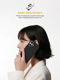 Силиконовый чехол с MagSafe для Apple iPhone 17, ICON2 MagCase, черный, противоударный, панель с мягкой подкладкой, защита всего корпуса, поддержка беспроводной зарядки, совместим с защитными стеклами и пленками, ArmorStandart (ARM86247) - мініатюра 9