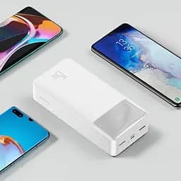 Портативний акумулятор Baseus Bipow Digital Display Power Bank 30000mAh 2USB 1Type-C 3A 15W QC (PPDML-K02) - мініатюра 6