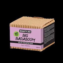 Твердий шампунь для об'єму волосся Big Badaboom Beauty Jar 65 г