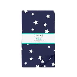 Комплект постільної білизни Cosas Starsfall Полуторний синій (StarsfallBlue_El-Rose_160) - мініатюра 4