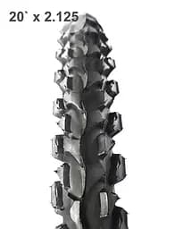 Покришка велосипедна Deestone D-809-3 шипована 20х2.125 (57-406) (G0000397) - мініатюра 3