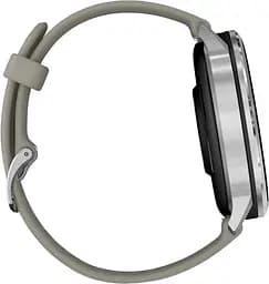 Смарт-годинник Garmin Venu 4 45 mm Silver with Silver Gray Silicone Band (010-03014-01) - мініатюра 3