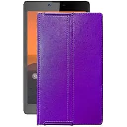 Чохол StatusCASE з екошкіри для планшету Impression ImPad M701 Фіолетовий