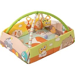 Развивающий коврик Baby Team, с дугами и бортиками (8566)