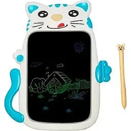 Графічний планшет Kids Pad 9 Color Kity Blue