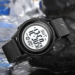 Наручний годинник чоловічий 1893BKWT Black-White Skmei acs0030496 - мініатюра 5