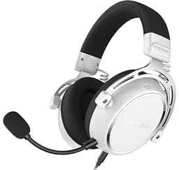 Игровые наушники с микрофоном HATOR ESH-06 HYPERGANG 3 Hi-Res White - мініатюра 1