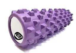 Массажный ролик EasyFit Grid Roller PRO 45 см Фиолетовый (EF-2029-V)