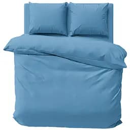 Комплект постельного белья Lelit Семейный синий 150х215 см Т-6004/2 (le2000000296913)