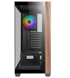 Корпус Azza NEPTUNE, Black, без БЖ, Mid Tower, для ATX/Micro ATX/Mini ITX, USB 3.0/2xUSB 2.0, макс. CPU - 170 мм/VGA - 300 мм, 3x120 мм ARGB, бічна та передня панель із загартованого скла CSAZ-491 - мініатюра 4