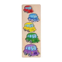 Настольная игра-сортер Машинки Ubumblebees (ПСД066) PSD066 более или менее
