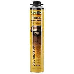 Піна монтажна Unifix Mega Професійна Всесезонна 70+л 870 мл