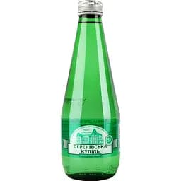 Питна вода Деренівська Купіль слабогазована 0.33 л