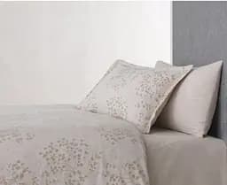 Комплект постільної білизни Buldans Leaf Beige, бежевий, 6 предметів (svt-2000022271974)