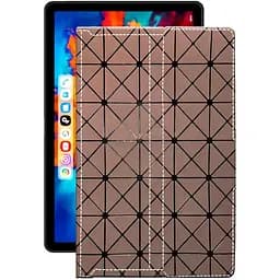 Чохол StatusCASE з екошкіри для планшету UMiDIGI A11 Tab Коричневий ромб