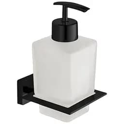 Дозатор для рідкого мила VBI Mercury black VBI-040206BL, Чорний матовий
