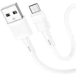 Кабель Hoco X83 Micro Victory зарядный кабель для передачи данных Белый