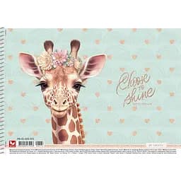 Альбом для малювання Школярик Жирафик, 20 аркушів (PB-SC-020-572)