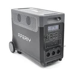 Портативная станция AFERIY AF-P310-EC-H, LiFePO4 3840Втч(max3600)Вт,MPPT 11.5-50В-20А(1500Вт),out220v. LED. 2-USB,4xType-C PD20/100Вт,DC+прикуриватель12В/10А, 584*321*464 мм, 40kg