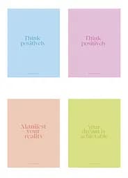 Комплект 4 шт общих тетрадей. Тетрадь Школярик А5 80 л. в линию 5243 4823088241167