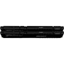 Модуль пам'яті для комп'ютера DDR5 64GB (2x32GB) 6000 MHz Beast Black EXPO Kingston Fury (ex.HyperX) (KF560C36BBEK2-64) - мініатюра 4