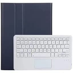 Чехол-книжка BeCover с беспроводной клавиатурой для Apple iPad Pro 12.9 2018/2021/2022 Deep Blue (712382)