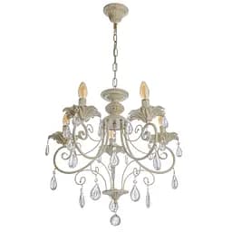 Люстра свеча Brille подвесная хрустальная E14 G (BCL-721S/5)