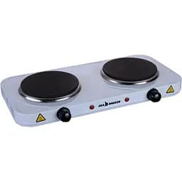 Електроплитка SeaBreeze SB-063 2000 Вт 2 конфорки диск біла