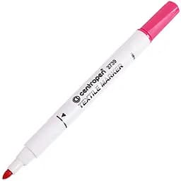 Маркер текстильный Centropen Textile конусообразный 1.8 мм розовый (2739/09)