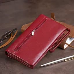 Жіночий шкіряний гаманець-клатч ST Leather 19х9.5х2.5 см acs0015829 - мініатюра 10