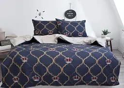 Комплект постельного белья с компаньоном TAG Tekstil S487 King Size (Евро maxi)