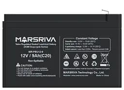 Акумуляторна батарея для ДБЖ Marsriva GEL 12 V / 9 А*ч (MR-PBU12-9) - мініатюра 3