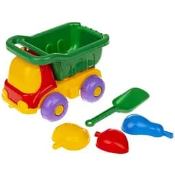 Дитяча іграшкова машина Colorplast "Бджілка" C0022 з лопаткою Зелений