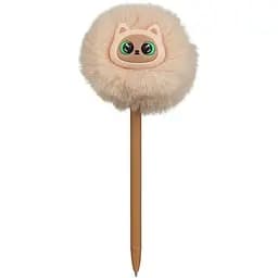 Ручка кулькова ZiBi Fluffy Big Cat 0.7 мм синя (ZB.2021) - мініатюра 6